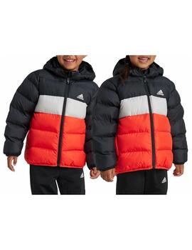 Cazadora Adidas LK SD Negro/Rojo/Blanco