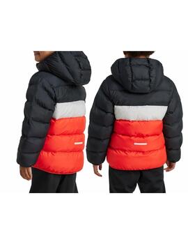 Cazadora Adidas LK SD Negro/Rojo/Blanco