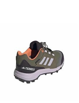 Zapatilla Adidas K Terrex GTX Verde/Lila