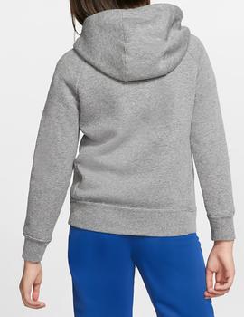 Sudadera Nike Full Zip Niña Gris