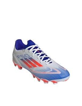 Bota Adidas F50 League MG Blanca/Azul
