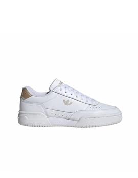 Zapatilla Adidas W Court Super Blanco/Oro
