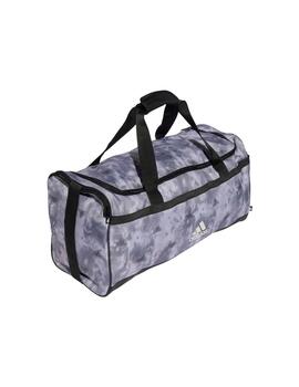Bolso Adidas Lin Duf M GFX Negro/Gris