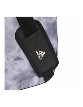 Bolso Adidas Lin Duf M GFX Negro/Gris