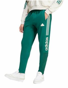 Pantalón Adidas M Tiro Fleece Verde/Gris