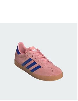 Zapatilla Adidas Gazelle J Rosa/Azul/Gum
