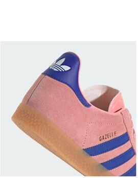 Zapatilla Adidas Gazelle J Rosa/Azul/Gum
