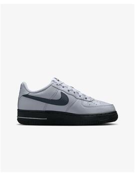 Zapatilla Nike GS Air Force 1 Gris/Negro