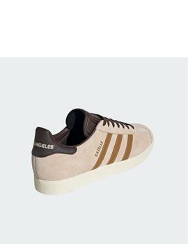 Zapatilla Adidas U Gazelle MLS Los Angeles Beige