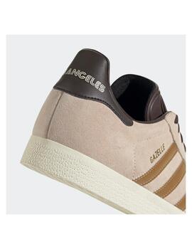 Zapatilla Adidas U Gazelle MLS Los Angeles Beige