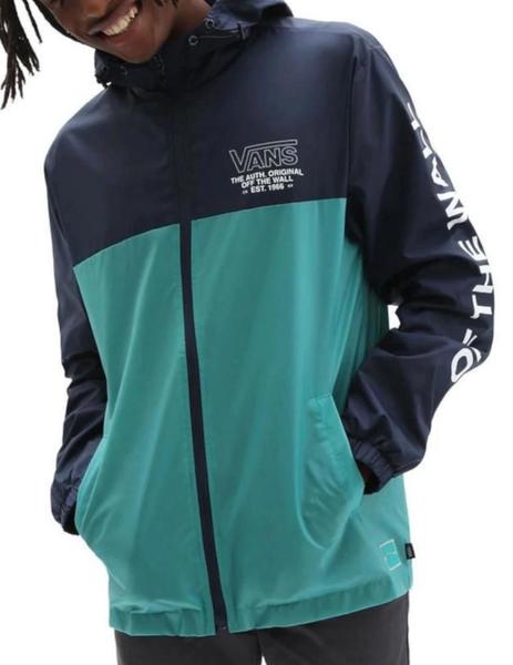 Cortavientos WindBreaker para hombre Marino y Verde