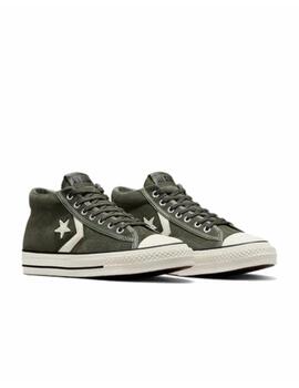Zapatilla Converse Star Player 76 Mid Suede Verde