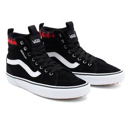 Zapatilla Vans MN Filmore Hi Cuadros Negro