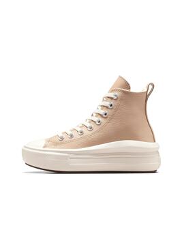 Zapatilla Converse GS Move Alta Piel Tostado/Egret