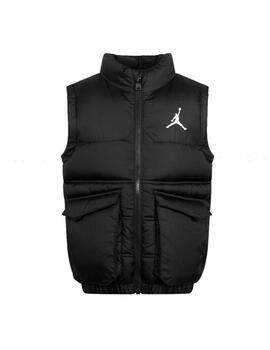 Chaleco Jordan C Puffer Filled Negro para niño