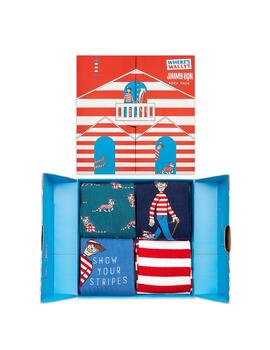 Calcetín Jimmy Lion Where´s Wally Pack
