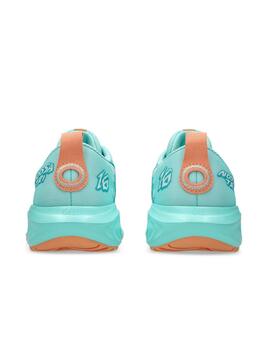 Zapatilla Asics GS Gel-Noosa Tri 16 Menta/Coral