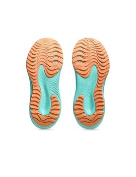 Zapatilla Asics GS Gel-Noosa Tri 16 Menta/Coral