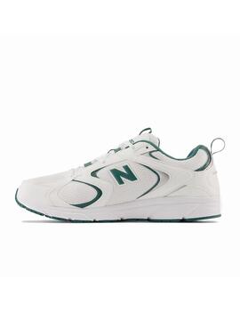 Zapatilla New Balance U 408T Blanco/Verde