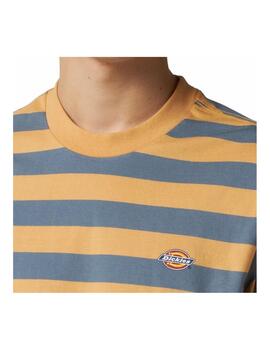 Camiseta Dickies MN Rivergrove SS Gris/Amarillo
