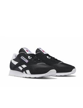 Zapatilla Reebok M Classic Nylon Negro/Blanco