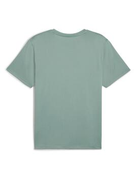 Camiseta Puma M Essentials Solid Cat Tee Verde