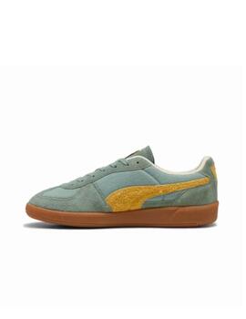 Zapatilla Puma M Palermo Weathered Verde/Mostaza