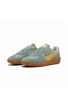 Zapatilla Puma M Palermo Weathered Verde/Mostaza