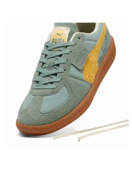 Zapatilla Puma M Palermo Weathered Verde/Mostaza