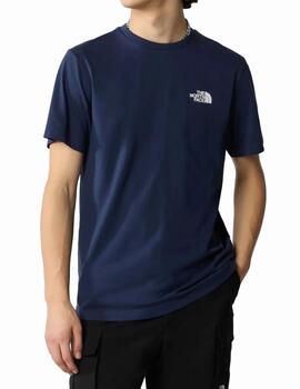 Camiseta The North Face MN Simple Dome Marino