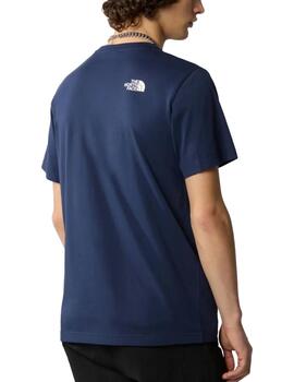 Camiseta The North Face MN Simple Dome Marino