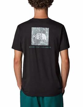 Camiseta TNF MN Box Nse Tailgrid Infill Negro