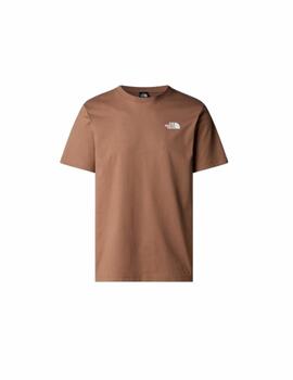 Camiseta TNF MN Box Nse Marrón