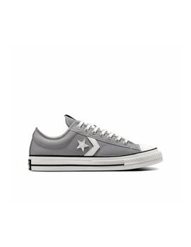 Zapatilla Converse Star Player 76 Gris y blanco para hombre