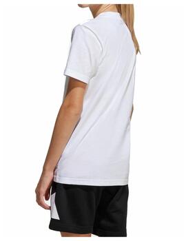 Conjunto Adidas J BL T-SET Blanco/Negro