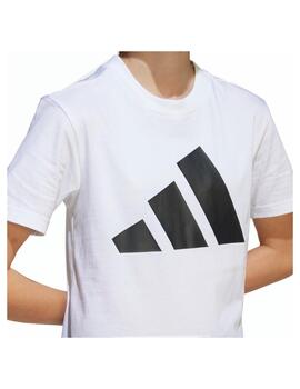 Conjunto Adidas J BL T-SET Blanco/Negro