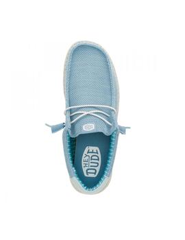 Zapatilla Hey Dude M Wally Stretch Sox 4TS Celeste