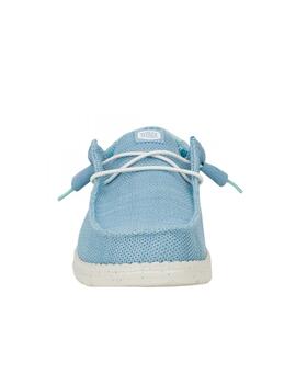 Zapatilla Hey Dude M Wally Stretch Sox 4TS Celeste
