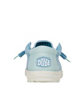 Zapatilla Hey Dude M Wally Stretch Sox 4TS Celeste