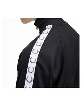 Chaqueta Fred Perry M Taped Track Negro