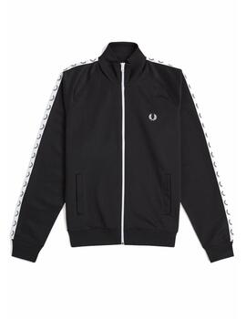 Chaqueta Fred Perry M Taped Track Negro
