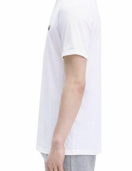 Camiseta Fred Perry M Ringer Blanco