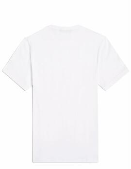 Camiseta Fred Perry M Ringer Blanco