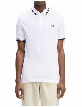 Polo Fred Perry M Twin Tipped Bl/Ng