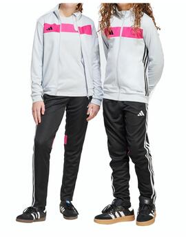 Chandal Adidas Y Tiro ES Gris/Negro/Fucsia