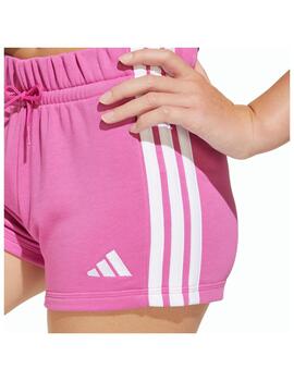 Short Adidas J 3S FT 280 Rosa/Blanco