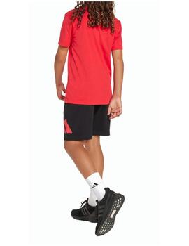 Conjunto Adidas J BL Rojo/Negro