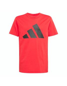 Conjunto Adidas J BL Rojo/Negro