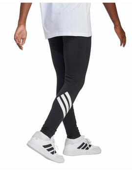 Leggings Adidas G FI 3S Negro/Blanco