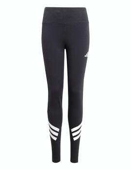 Leggings Adidas G FI 3S Negro/Blanco